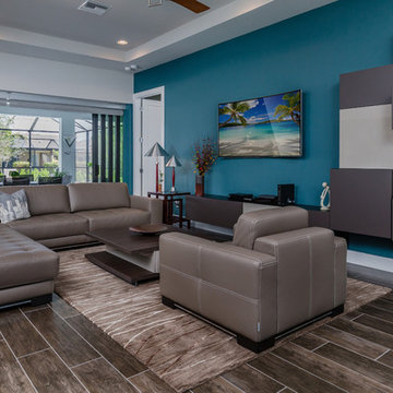Warm contemporary European design