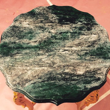 Faux Marble Inlay