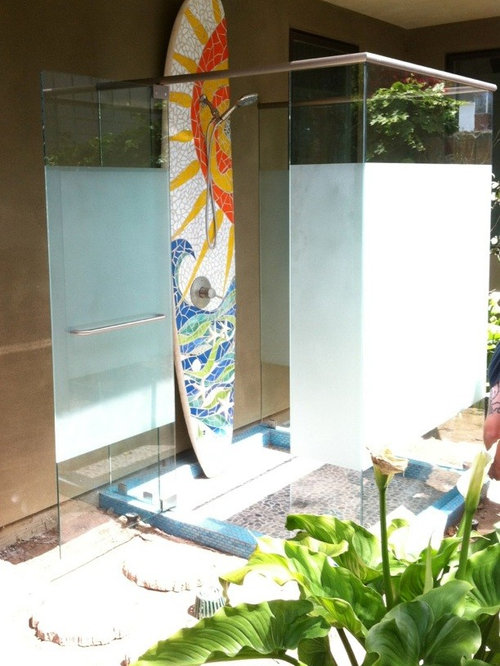 Surfboard Shower Ideas, Pictures, Remodel and Decor