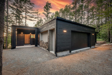 Example of a danish garage design in Other