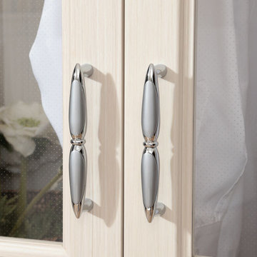 Modern Aluminum Louver Hinged Wardrobe YG11318