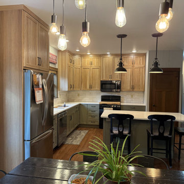 A Warm, Modern Two-Tone Transformation