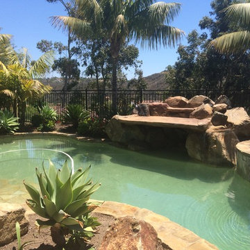 Pools, Waterfalls & Slides