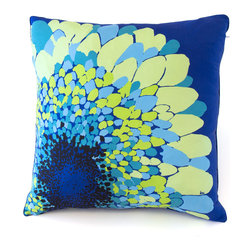 koi Silk Euro Pillow - Decorative Pillows