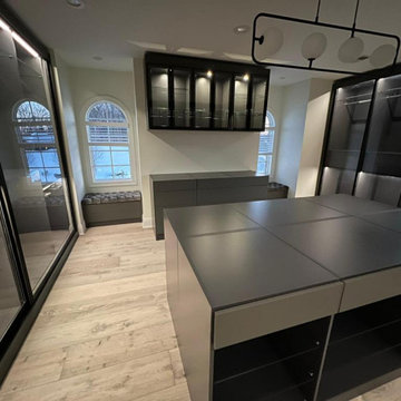 Walk-in Elegance: Maximizing Space with Black Closet Solutions