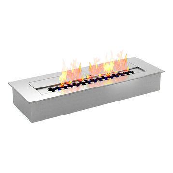 Regal Flame PRO 18" Bio Ethanol Fireplace Burner Insert, 2.6L