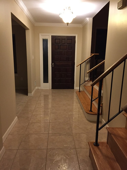 Entry door same color on both sides?