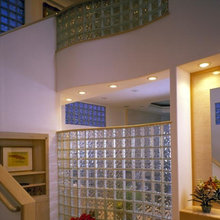 Glass Block Partition