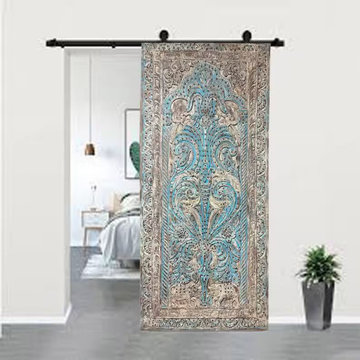Carved Doors for a Rustic Farmhouse Home