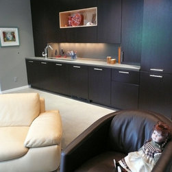 Finally, A Basement We Can Use - Kitchen Countertops