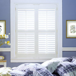 Hunter Douglas Palm Beach&trade; Polysatin Shutters - Window Blinds