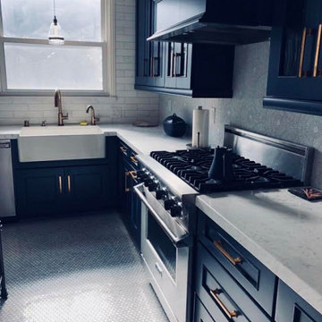 San Francisco Nautical Blue Kitchen