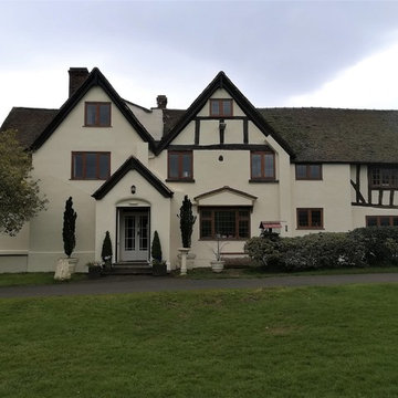 Exterior wall coating for listed building warwickshire