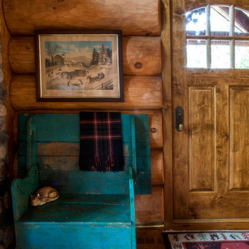 Rustic Elegance Log Home