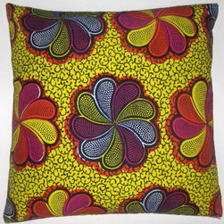 African  wax print pillow covers - Decorative Pillows