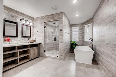 Inspiration for a bathroom remodel in Austin