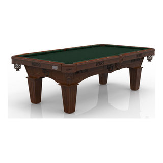 Holland Baylor University 8' Pool Table - Plain/Tapered/Navajo ...