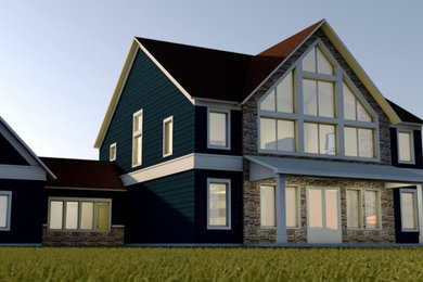 Glazed Gable Lakehouse – Custom House Design