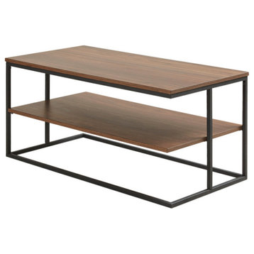 510 Design Monarch 2-Tier Open Shelf Rectangualr Coffee Table