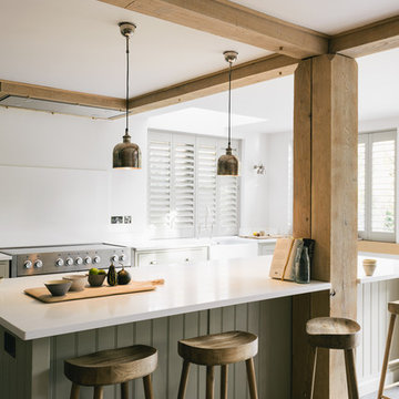 The Henley on Thames Shaker Kitchen by deVOL