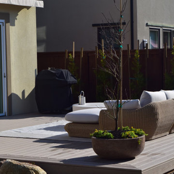 Modern Asian Inspired Backyard in Palo Alto