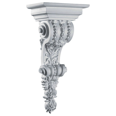 9 1/2"W x 6 5/8"D x 20 1/8"H Marseille Corbel