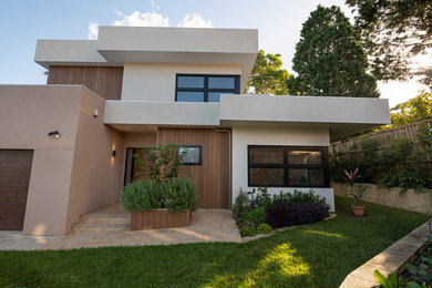 Inspiration for a modern exterior in Sydney.