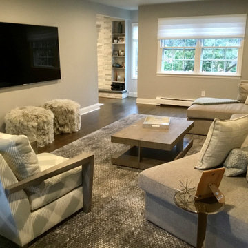 Cozy Modern Family Room