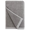 Chip Dye Bath Towel 6-Piece Bath Towel Set, Granite