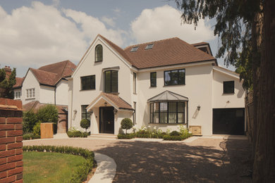 Traditional house exterior in London.