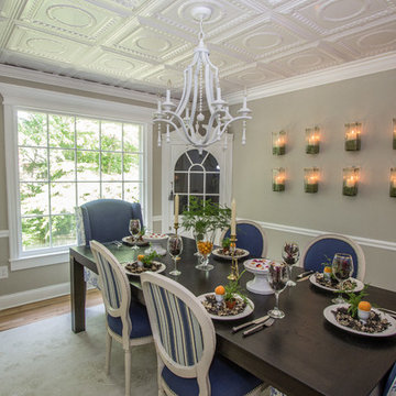 Nautical Navy Dining Room
