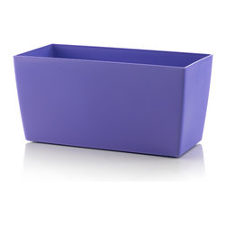 Plastic Coimbra Planter Plastic - Lilac - Outdoor Plant Pots & Planters