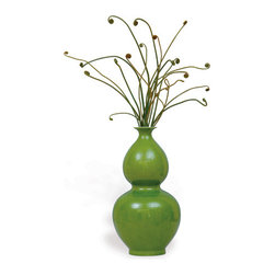Apple Green Vase Double Gourd - Products