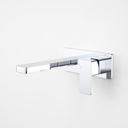 Dorf Epic Platemount Wall Bath Mixer  180mm - Bathtub Taps