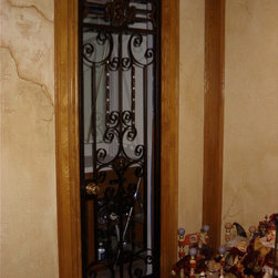Wrought Iron Wine Gates - Products