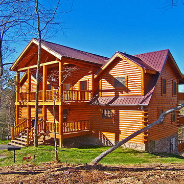 Log home in the smoky mountains of Gatlinburg, TN