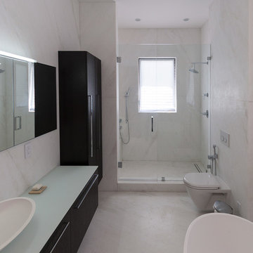 Modern Mosa White Marble Home