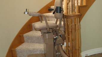 Curved Stair Lift 704-281-7646