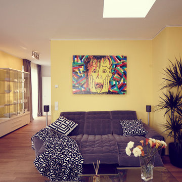 Wohnzimmer Kevin - Pop art