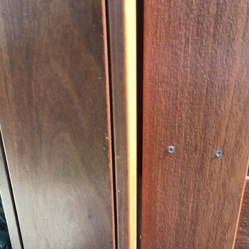 Red wood Fence , Horizontals Boards