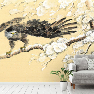 'Eagle In The Snow' - Nikole Lowe