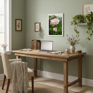 Admiration Floral Botanical Nature Photo Cottagecore Style Wall Art