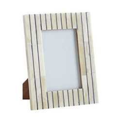 Striped Bone Frame - New - Picture Frames