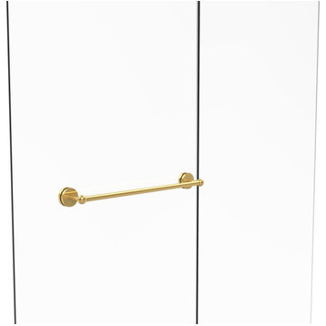 Prestige Skyline 24" Shower Door Towel Bar, Polished Brass