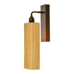 Gold Long LED Wall Light - Wall Lights