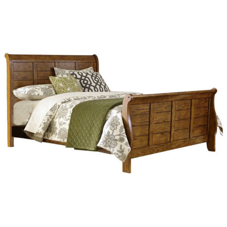 Liberty Furniture Grandpa's Cabin Queen Sleigh Bed