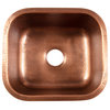 Orwell Copper 18" Single Bowl Undermount Kitchen Sink