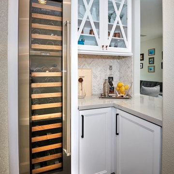 Brilliant Blue Kitchen Remodel - Fairbanks Ranch