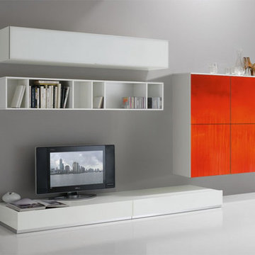 Modern Wall Unit Exential Art Carnevali 03 by Spar - $6,399.00