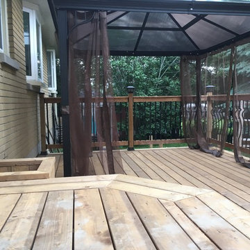 Custom two level deck